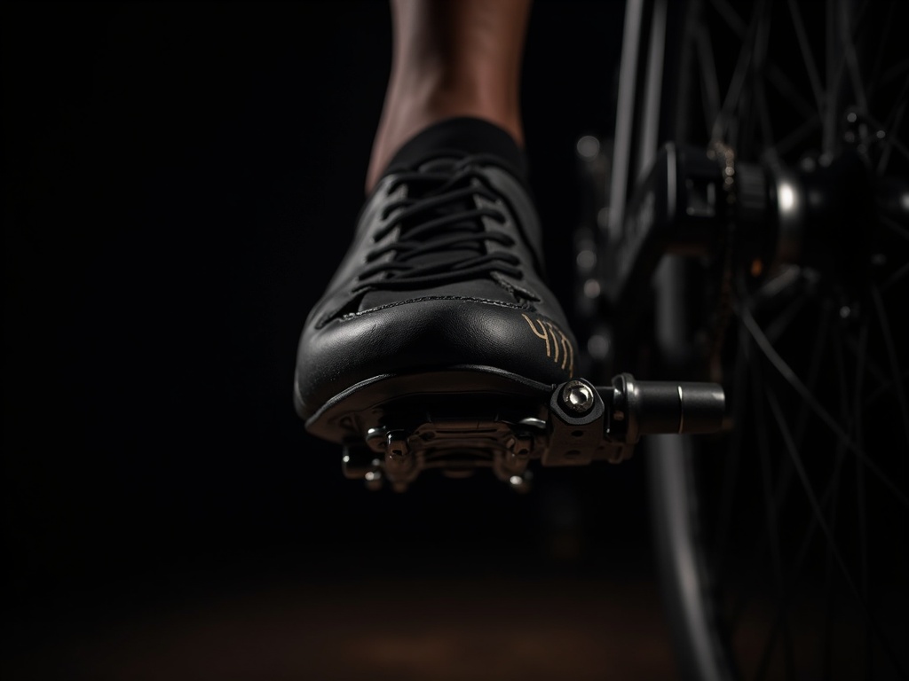Clipless cycling pedals and shoes representing training services at Ridgeway Bikes