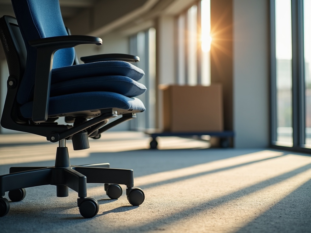 Empty office floor awaiting clearance