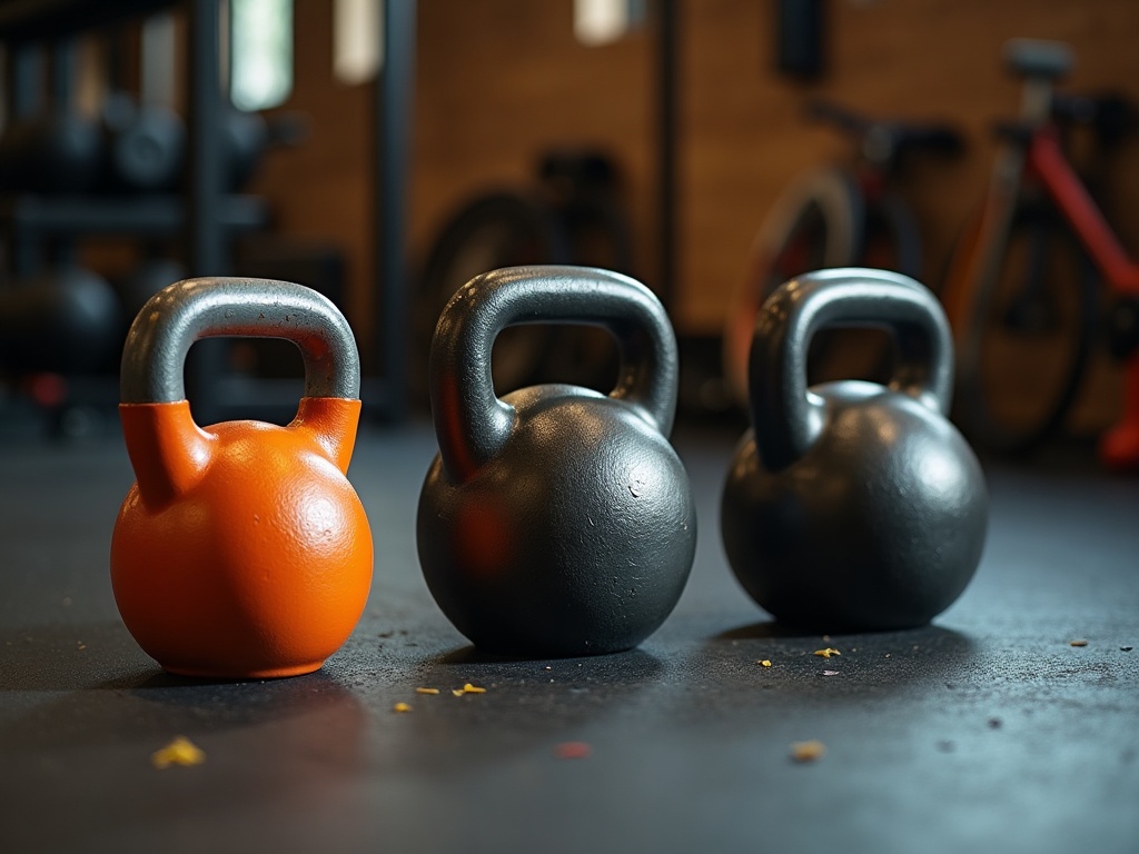 Small-group strength training with kettlebells at Quay Strength